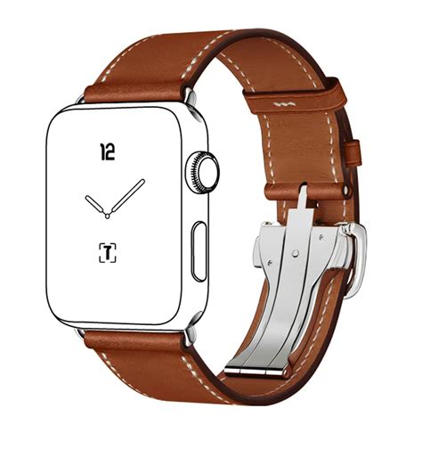 apple watch hermes leather band|Hermes watch bands replacement.